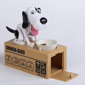 Electric Dog Shape Money Boxes