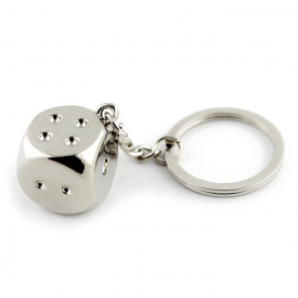 Stylish Keychain Dice Decoration Toy Gift