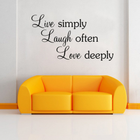 Creative PVC Inspiring Words Decorative Wall Sticker