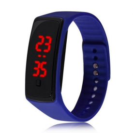 LED Digital Display Silicone Watch