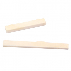Classical Guitar Components Bone Saddle Nut 2pcs