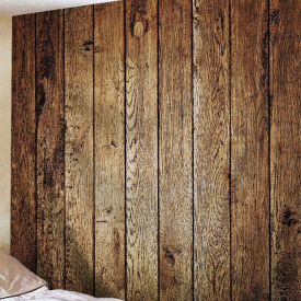 Wood Grain Print Wall Hanging Tapestry