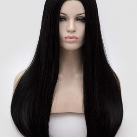 Long Middle Part Straight Cosplay Party Synthetic Wig