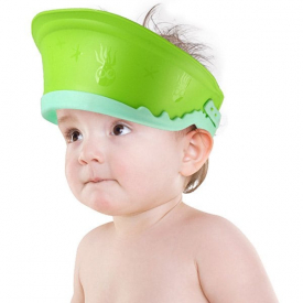 Adjustable Baby Shower Cap Protect Shampoo Kids Bath Visor Hat Hair Wash Shield for Children Infant
