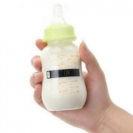 Infant Baby Milk Bottle Test Paper Strip Thermometer Sticker Babies Safely Thermometers Measuring Card