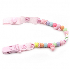 Baby Pacifier Clip Chain Newborn Dummy Holder Christmas Gift
