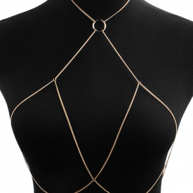 Simple Circle Bra Body Chain