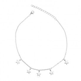Star Pendant Metal Chain Necklace