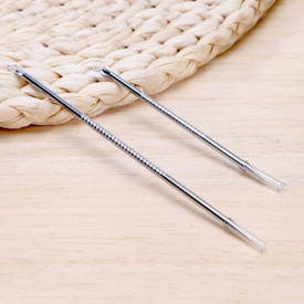 2Pcs Stainless Steel Acne Removing Needles