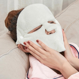 Reusable Cold Hot Compress Facial Steamer Face Towel Mask Beauty Skin Care Mask