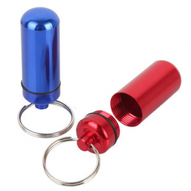 Emergency Pill Seal Keychain