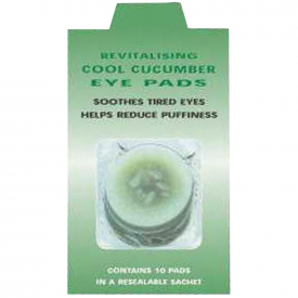 amirose cucumber eye pads pack of 10