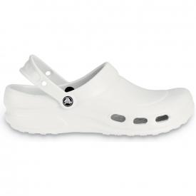 Crocs Ladies Specialist Vent Slip On Breathable Work Clog White