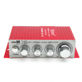 Kinter MA-180 12V 5A Mini Hi-Fi Stereo Amplifier for Car Motorcycle Home