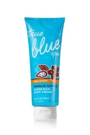 Bath and Body Works True Blue Spa Super Rich Body Cream  Vanilla Almond 10  Ounce