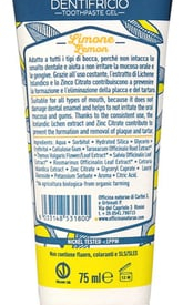 Officina Naturae Gel Toothpaste – Lemon