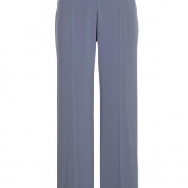Steel Satin Back Crepe Trouser