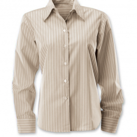 Alexandra women’s long sleeved double stripe shirt