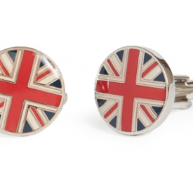 West End Union Jack Dome Cufflinks