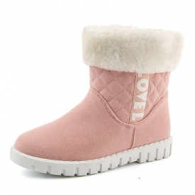 Comfortable Fleece Female Boots