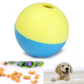 Pet Cat Dog Kitty Puppy Play Toy Food Ball Food Treat Feeder Dispenser