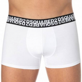 DSQUARED2 297 Cotton Boxer Briefs – White M