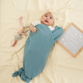 Newborn Baby Blankets Muslin Squares Bath Swaddle Soft Cotton Wrapples