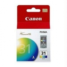 Printer Ink & Toner-Canon CL31 Tri-Color Ink Cartridge for Canon PIXMA iP1800 Printer