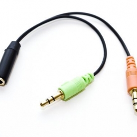 Consumer Electronic Products Smartphone Headset to PC Adapter – Use a 3.5mm iPhone/Smartphone Headset With Your PC, Converts 3.5mm Plug to Dual Mic/Audio 3.5mm, for Skype/VOIP (01-PH35-PC35) Supply Store