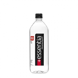 Essentia Ionized Alkaline 9.5 pH Bottled Water, 1 Liter, (Pack of 12)