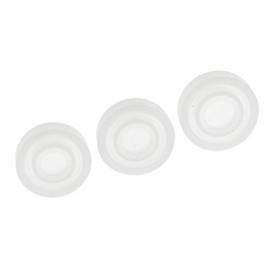 Jili Online 3 Pieces Assorted Size Round Shape DIY Silicone Ring Mold Jewelry Making Craft