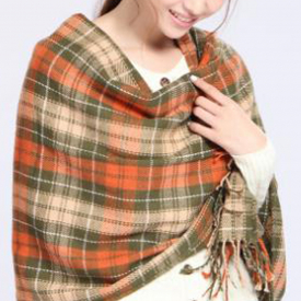 Winter Fashion Cotton Plald Scarves