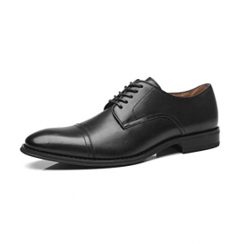 La Milano Men’s Oxfords Classic Modern Round Captoe Shoes
