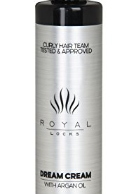 Dream Cream Ultra Curl Cream by Royal Locks. Curly Hair Product with Moroccan Argan Oil for Conditioning Anti Frizz Super Hold Defining and Styling Curl Keeper for All Curl Types.