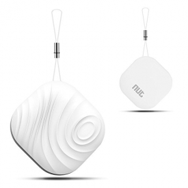 Smart Key Finder Anti-lost Tag – Luxsure Bluetooth Cell Phone Wallet Bags Pet Tracker Nut 3 Mini Locator with App Control for iPhone / iPod / iPad / IOS Android Devices (White)