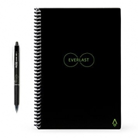 Rocketbook EVR-L-R Erasable, Reusable Wirebound Notebook – Letter Size