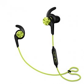 1MORE iBFree Bluetooth (Wireless) In-Ear Sport Headphones (Earphones/ Earbuds) with Apple iOS & Android Compatible Microphone & Remote Control (Green)