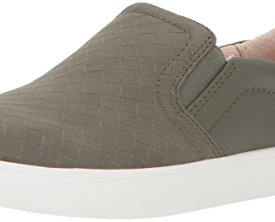 Dr. Scholl’s Women’s Madison Sneaker, Willow Green Woven Print, 7.5 Medium US