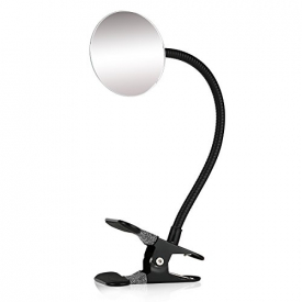 Clip On Cubicle Mirror, Computer Rearview Mirror, Convex Mirror for Personal Safety or Security Cabinet Desk Rear View Monitors (3.35″ Round) by CQNET