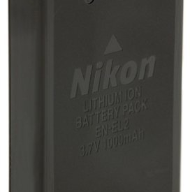 Nikon EN-EL2 Rechargeable Battery (for Nikon Coolpix 2500, 3500, SQ, Digital Cameras), #9904 – Retail Packaging