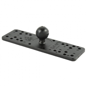 National Products RAM-B-111B 6 1/4″ X 2″ Ram Marine Universal Base with Ball
