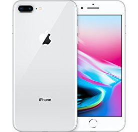 Apple iPhone 8 Plus 64 GB T-Mobile, Silver, Locked to T-Mobile