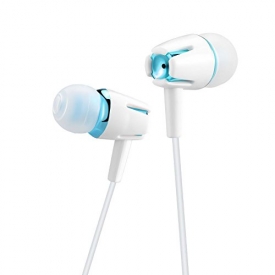Wired Earbuds Microphone Mic Earphones Volume Control Kids Children In Ear Headphones Corded Noise Cancelling Headsets Remote Sweatproof For School Boys Girls Iphone Android Samsung IOS(BLUE)