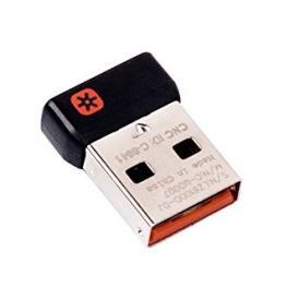 Unifying receiver for mouse and keyboard works with any Logitech product that display the Unifying Logo (orange star, connects up to 6 devices) For Logitech