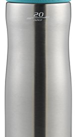 Contigo AUTOSPOUT Straw Ashland Chill Stainless Steel Water Bottle, 20oz, Scuba