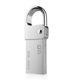 Moreslan 32GB Waterproof USB Flash Drive Aluminum Memory Stick USB Drive Pen Drive High Speed Card Reader for Computers Tablets and Other USB Devices-Silver