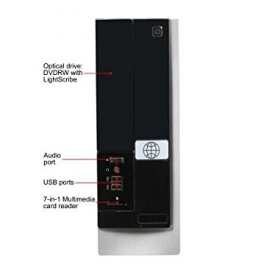 HP Slimline Desktop (AMD A4-5000 Quad Core Processor, 4GB DDR3 RAM, 1TB HDD, Windows 8 Professional) (Certified Refurbished)