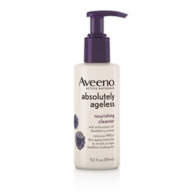 Aveeno Absolutely Ageless Facial Nourishing Anti-Aging Cleanser, 5.2 Fl. Oz