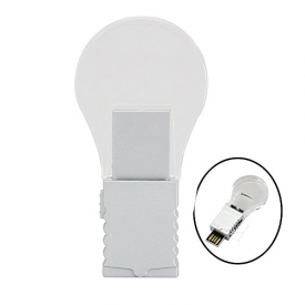 64GB light Bulb Model USB Flash Drive USB 2.0 Memory Stick Luminous Lamp Pendrive Keychain USB