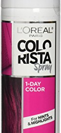 L’Oreal Paris Hair Color Colorista 1-Day Spray, Hotpink, 2 Ounce